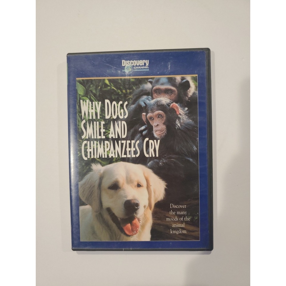 Why Dogs Smile and Chimpanzees Cry (1999) DVD Animal Documentary